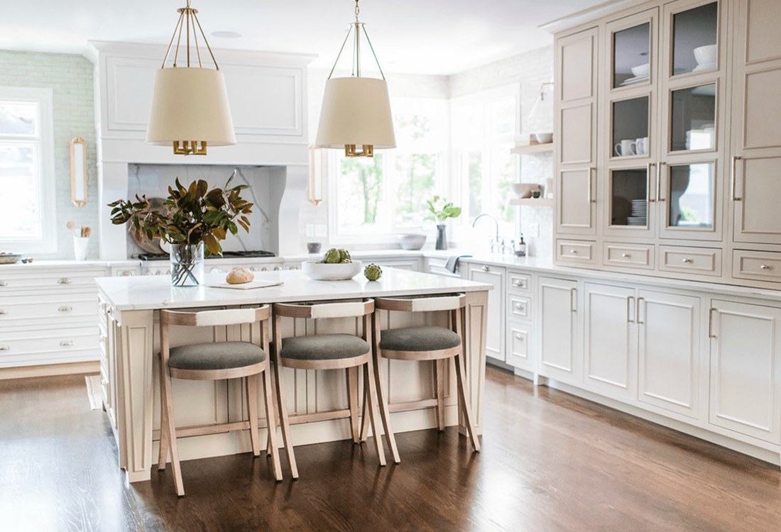 White kitchen interior